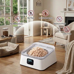 Sensor Activated Lid Bowl Dispenser
