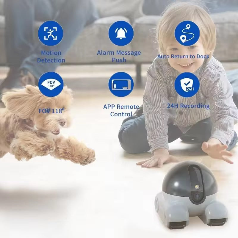 Pet Tracking Robot Camera